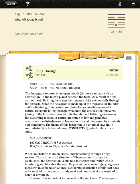 iPad WBS Journal